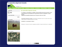 Tablet Screenshot of canedo.it